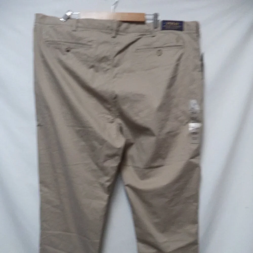 Polo Ralph Lauren Khaki Pants Stretch Classic Fit NEW NWT Size Sz 44   44B x 42